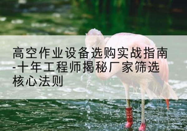 秦都剪叉式升降机厂家-高空作业设备选购实战指南-十年工程师揭秘厂家筛选核心法则